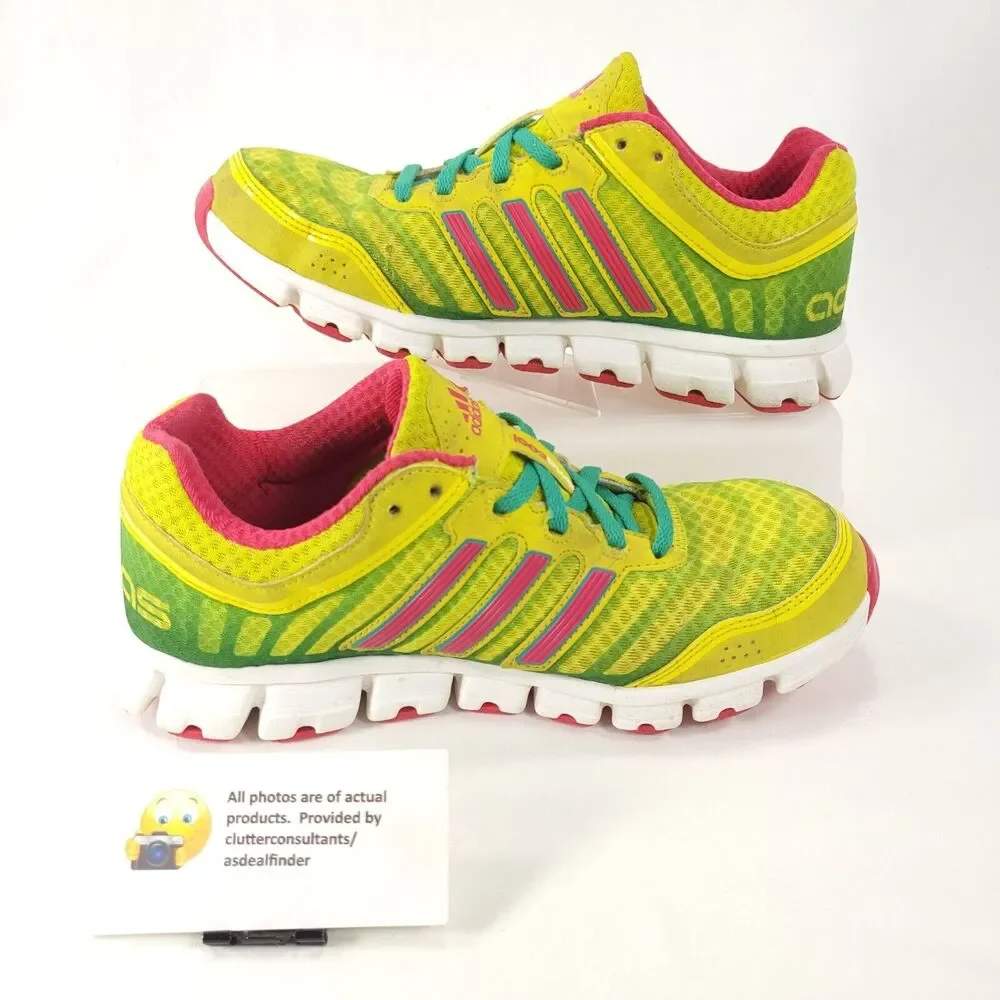 Adidas Climacool Aerate Athletic Lace Up Shoe Womens Size 6.5 G66526 Yellow